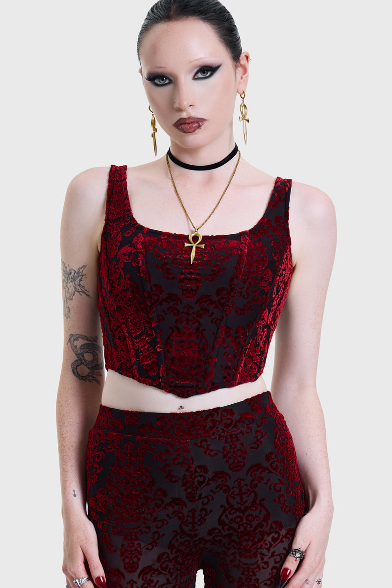 Snarl Corset Top