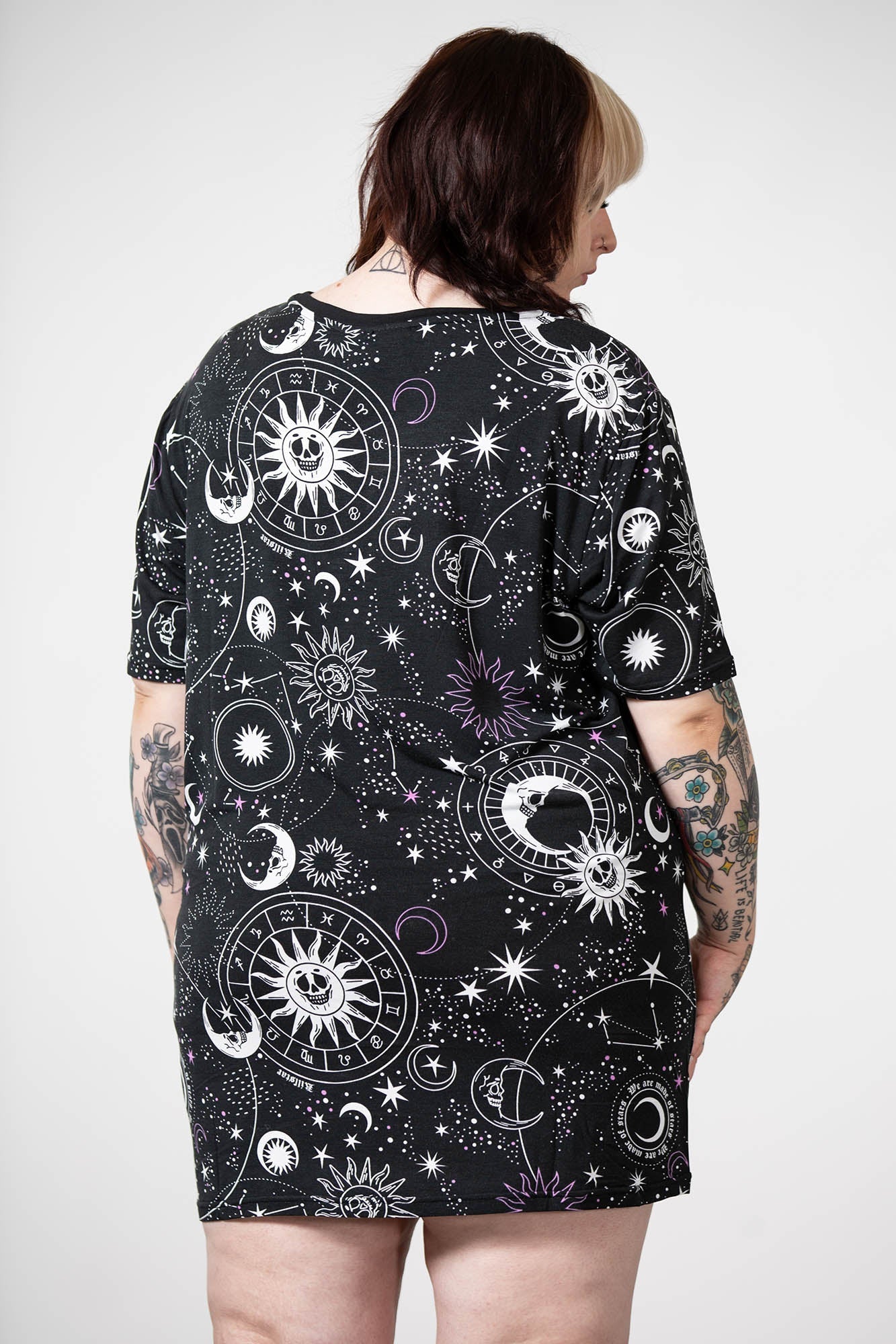 Motel Rocks Sun And Moon Dress Motel Rocks Celestial Stars Shift