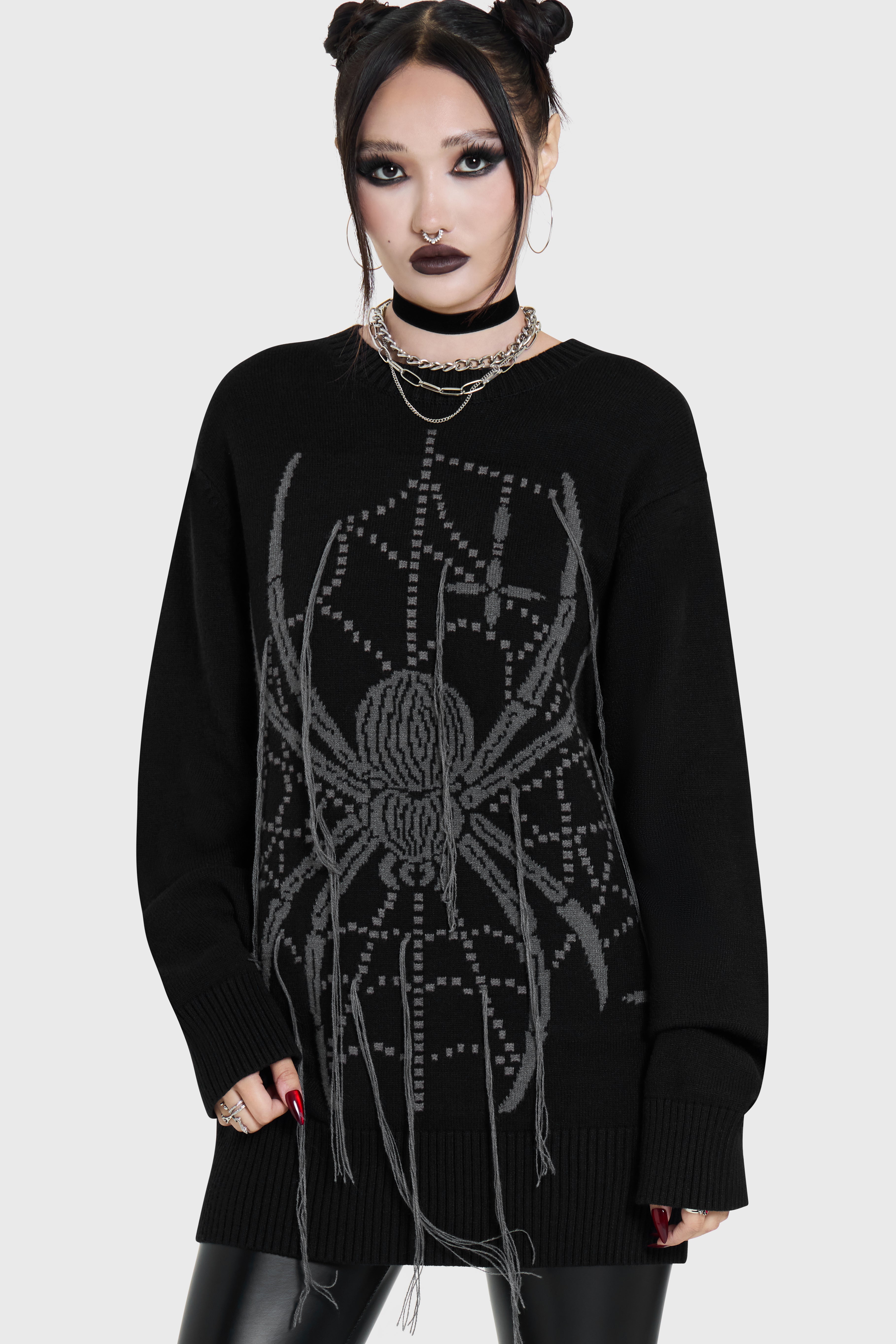 Spiderella Knitted Sweater ‐ KILLSTAR