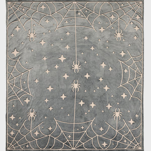 Spider Space Glow Blanket