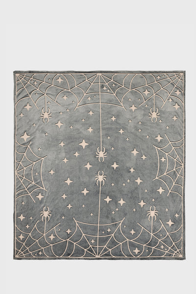 Spider Space Glow Blanket