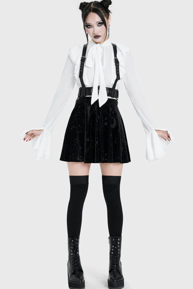 Starmap Mini Skirt