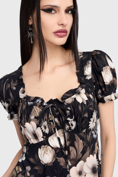 killstar midi dress Misty Hollow Midi Dress