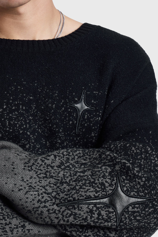Still Hungry Gradient Knit Sweater
