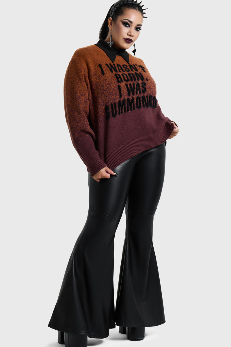 Summoned Knitted Sweater