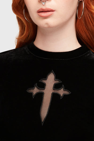 Serenade Of Shadows Maxi Dress