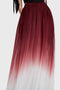 Shade Empress Maxi Skirt [Red/White]