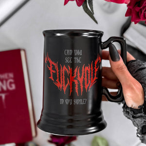 Sinister Smile Schooner Mug