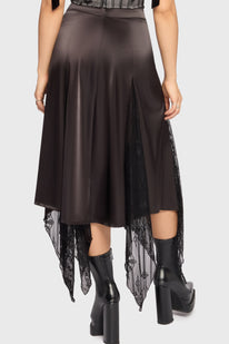 Spectral Serenity Midi Skirt