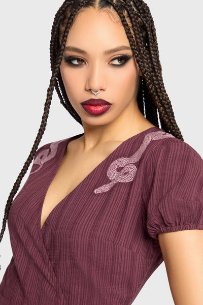 killstar purple dress Ebonrose Dress