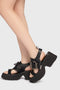 The Hollow Snake Buckle Sandal