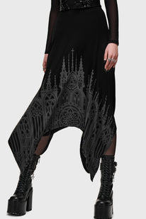 Thorned Spire Midi Skirt