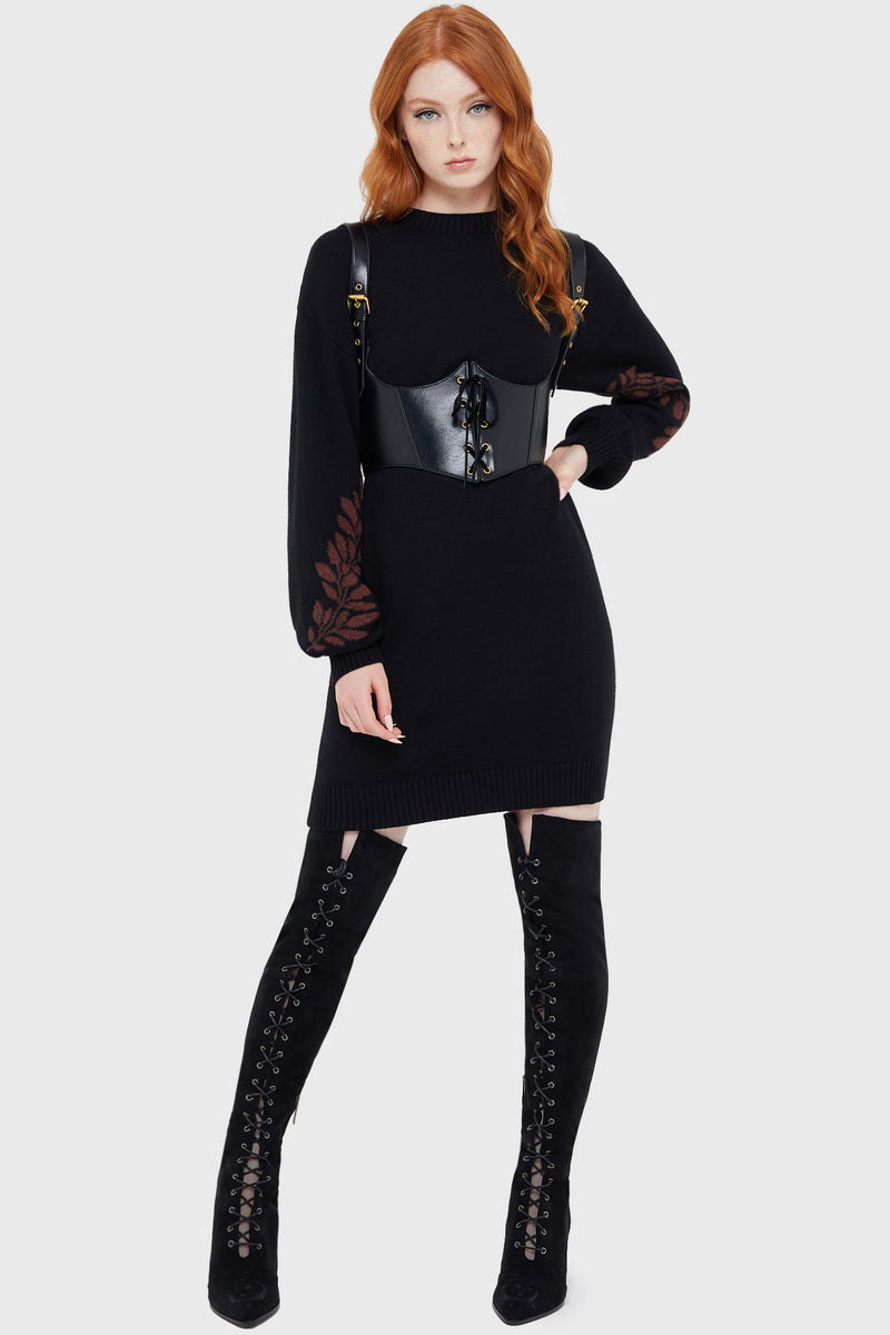 Thornwoven Sweater Dress