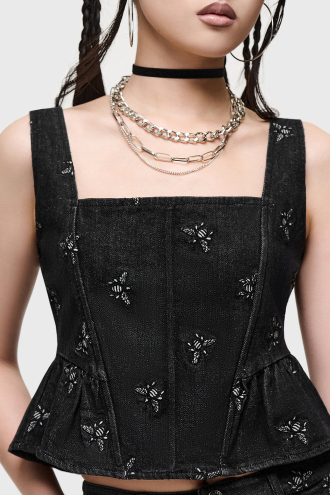 Twilight Swarm Corset Top