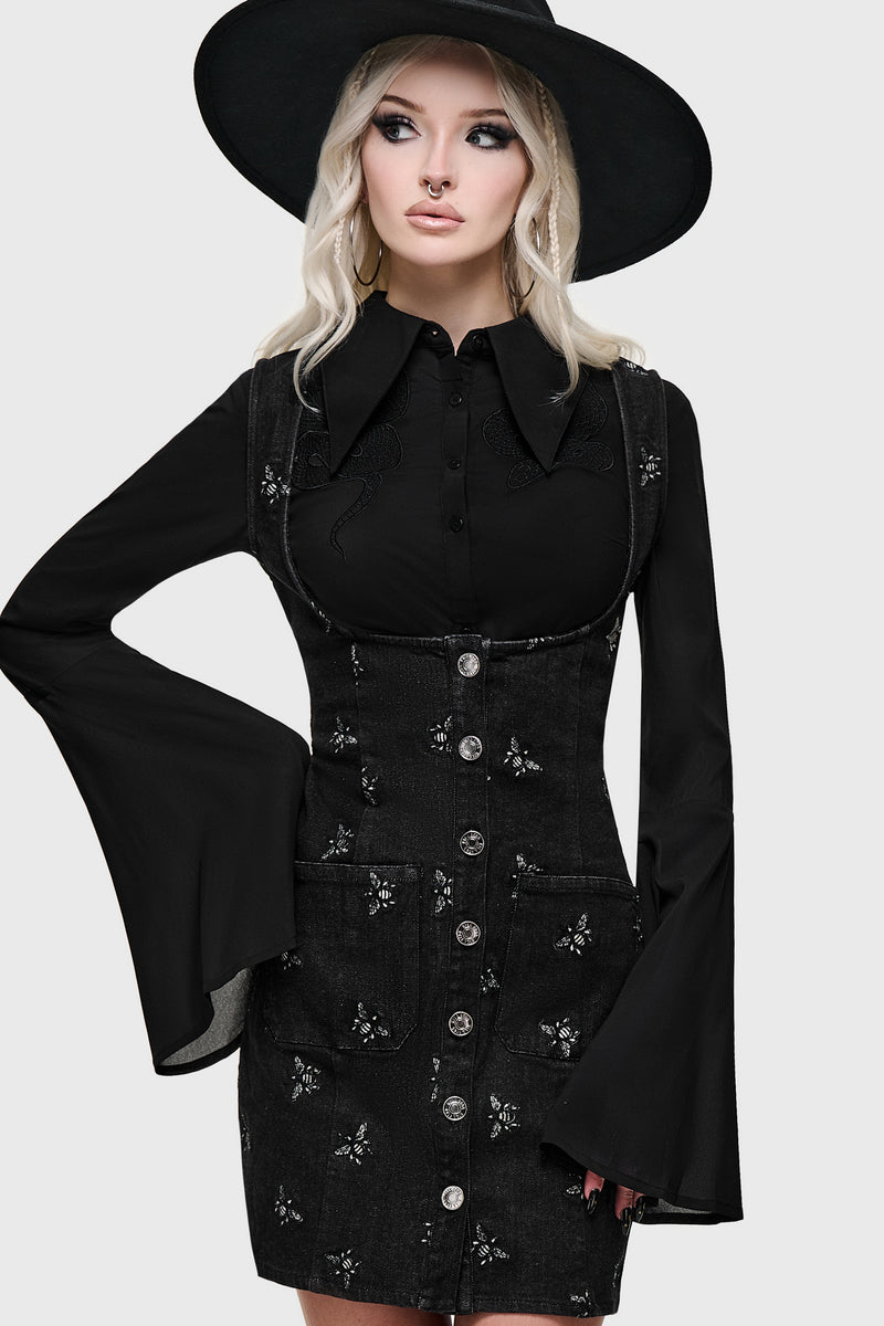 Twilight Swarm Mini Dress