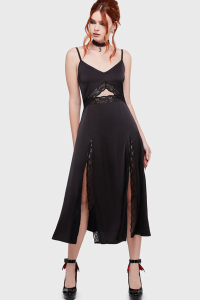 killstar eulalie midi dress Twilight Waltz Midi Dress