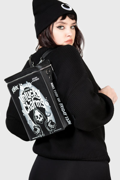 Killstar goth high quality crunch cereal box bag