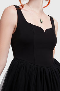 Under The Candle Light Maxi Dress [Black]