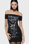 Up From Hell Bardot Dress