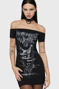 Up From Hell Bardot Dress