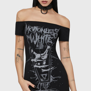 Up From Hell Bardot Dress