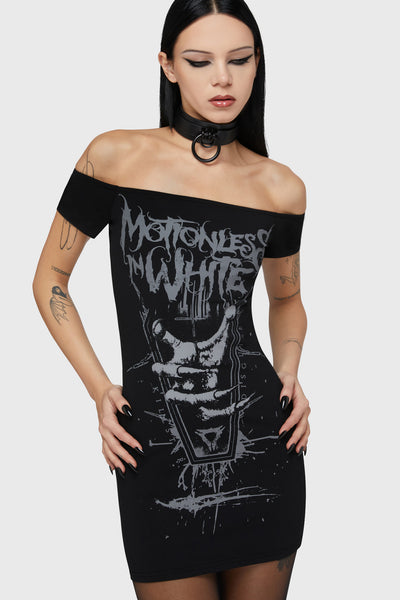 Up From Hell Bardot Dress