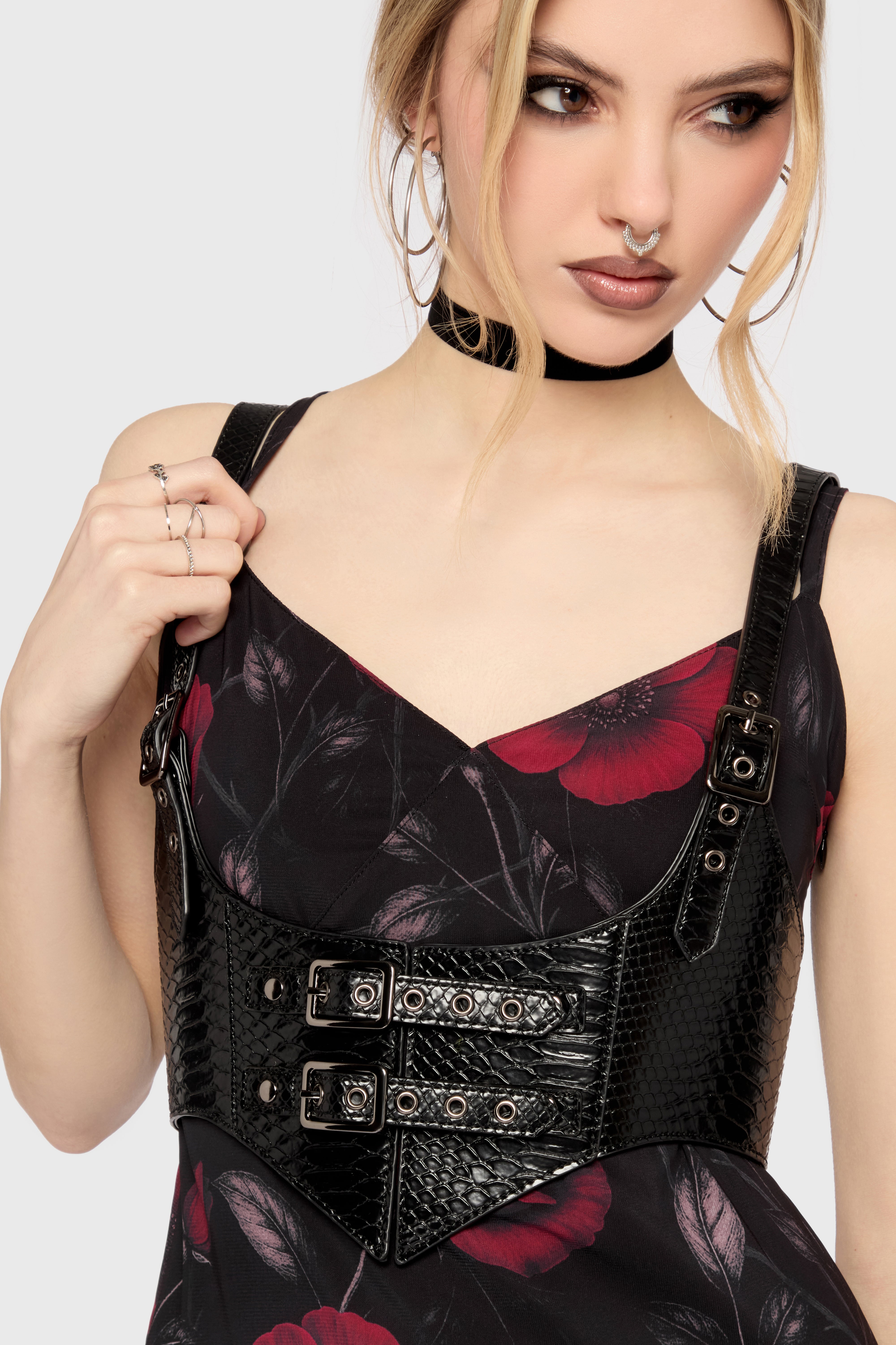Venomous Rose Underbust Harness ‐ KILLSTAR