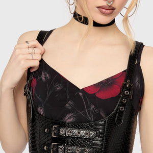 Venomous Rose Underbust Harness