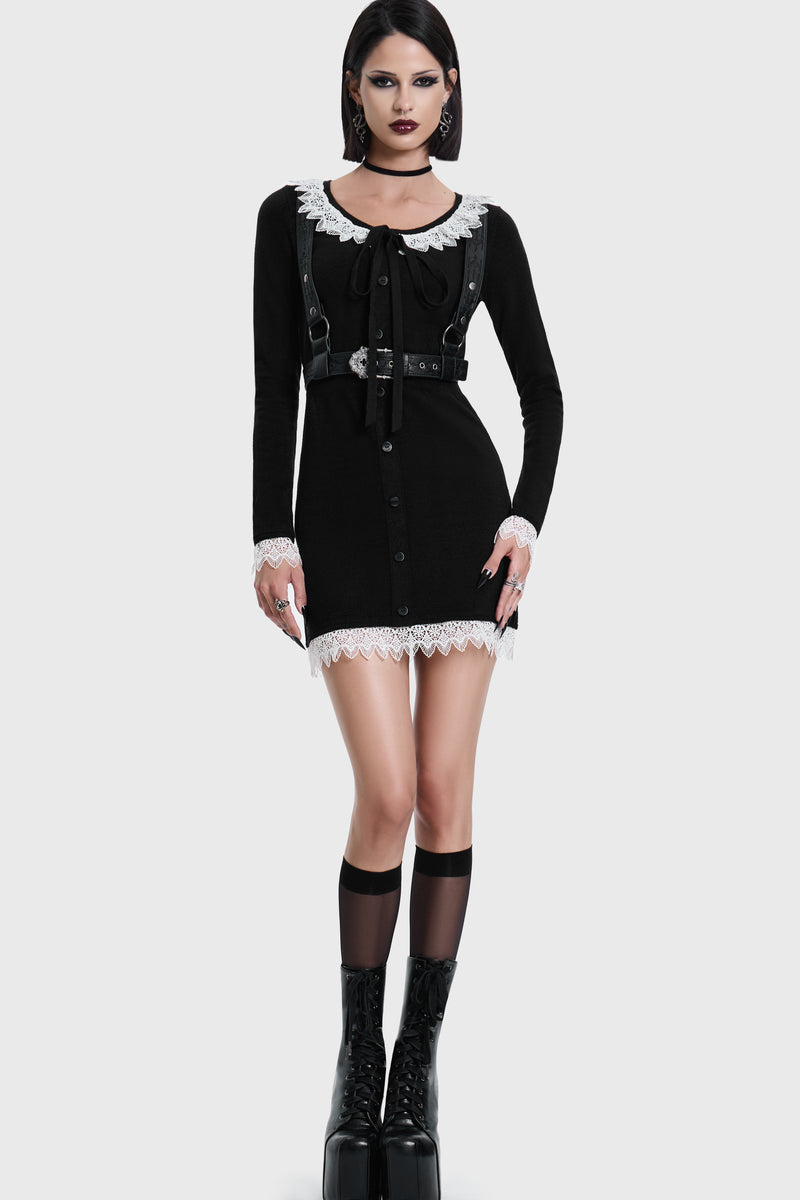 Victoria's Wrath Knitted Mini Dress