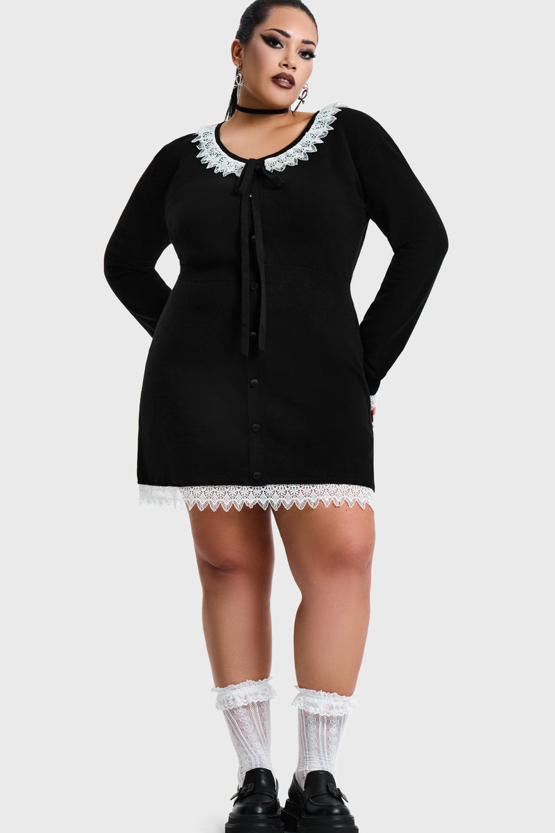 Victoria's Wrath Knitted Mini Dress