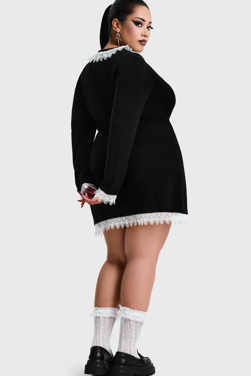 Victoria's Wrath Knitted Mini Dress