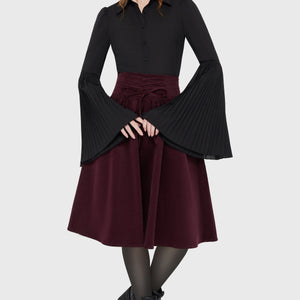 Violet's Ballad Midi Skirt [Mauve]