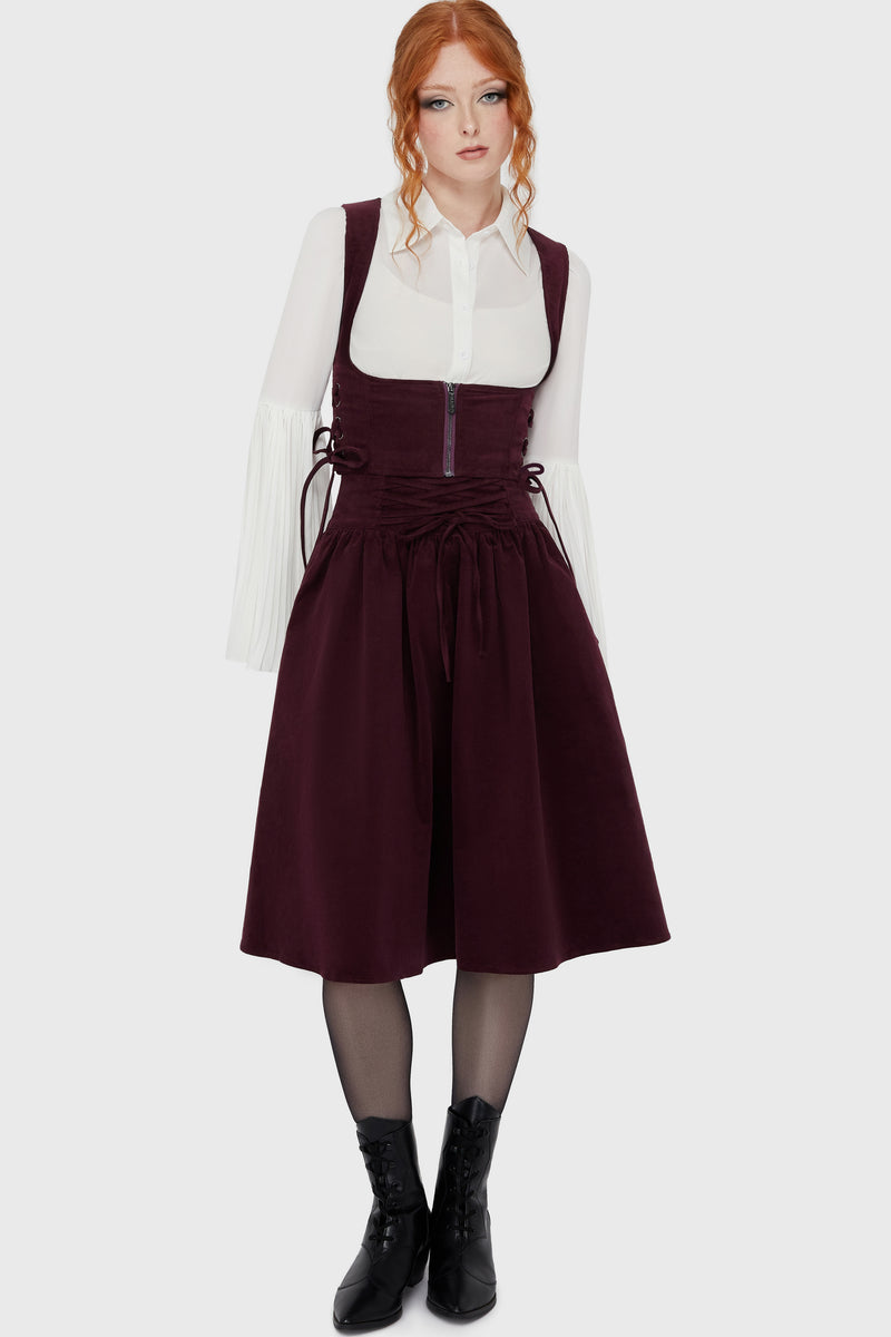 Violet's Ballad Underbust Corset [Mauve]