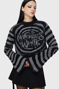 Voices Spiral Crop Sweater