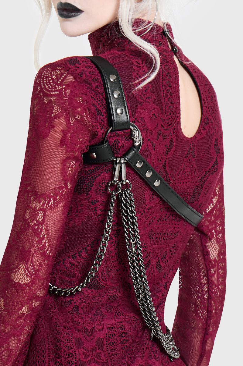Waning Moon Asymmetric Chain Harness