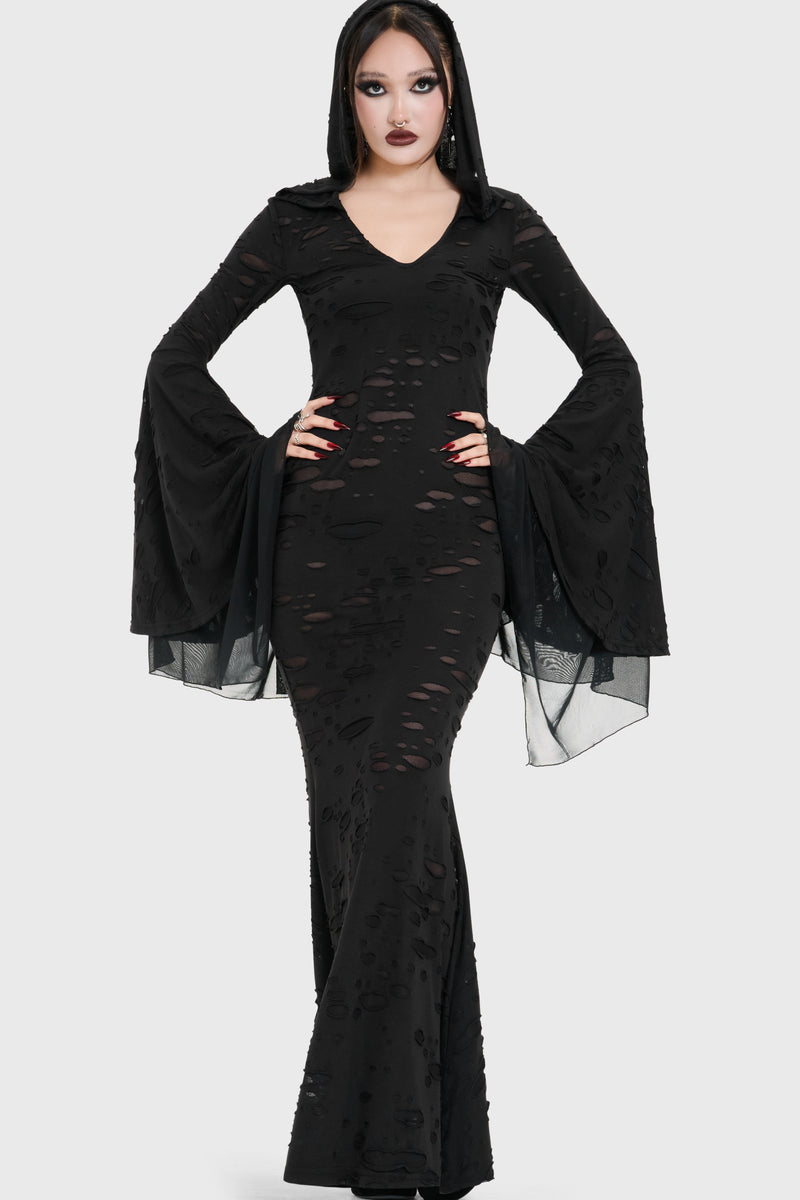 Widow's Night Maxi Dress
