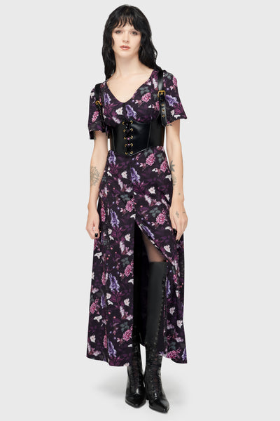 short sleeve maxi dress Willow Wisp Short Sleeve Maxi Dress