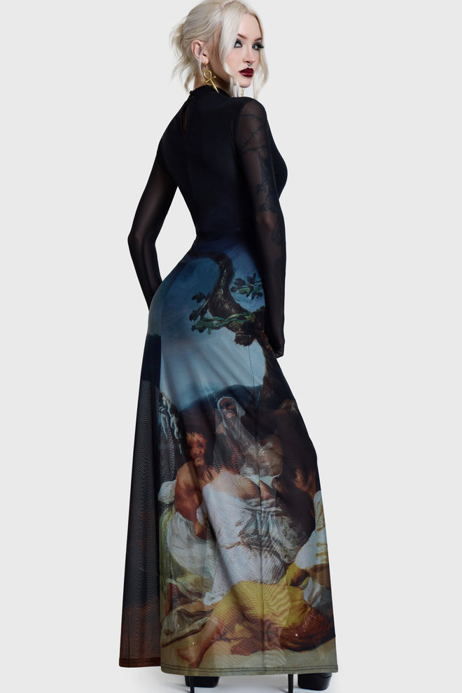 Witches' Sabbath Maxi Dress