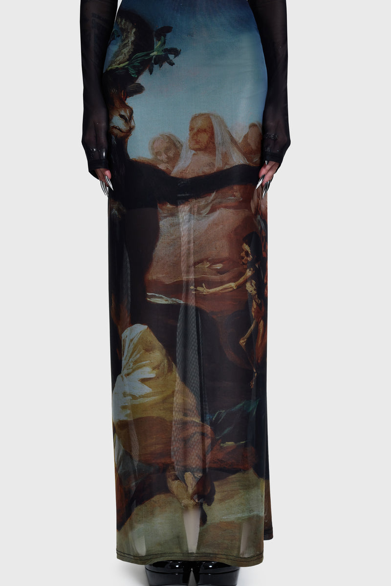 Witches' Sabbath Maxi Dress