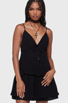 Wolfbane Cove Mini Dress [Black]