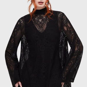 Waltz In Mourning Mini Dress