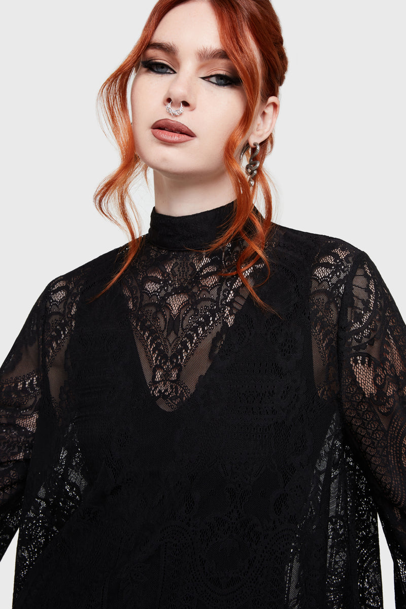 Waltz In Mourning Mini Dress