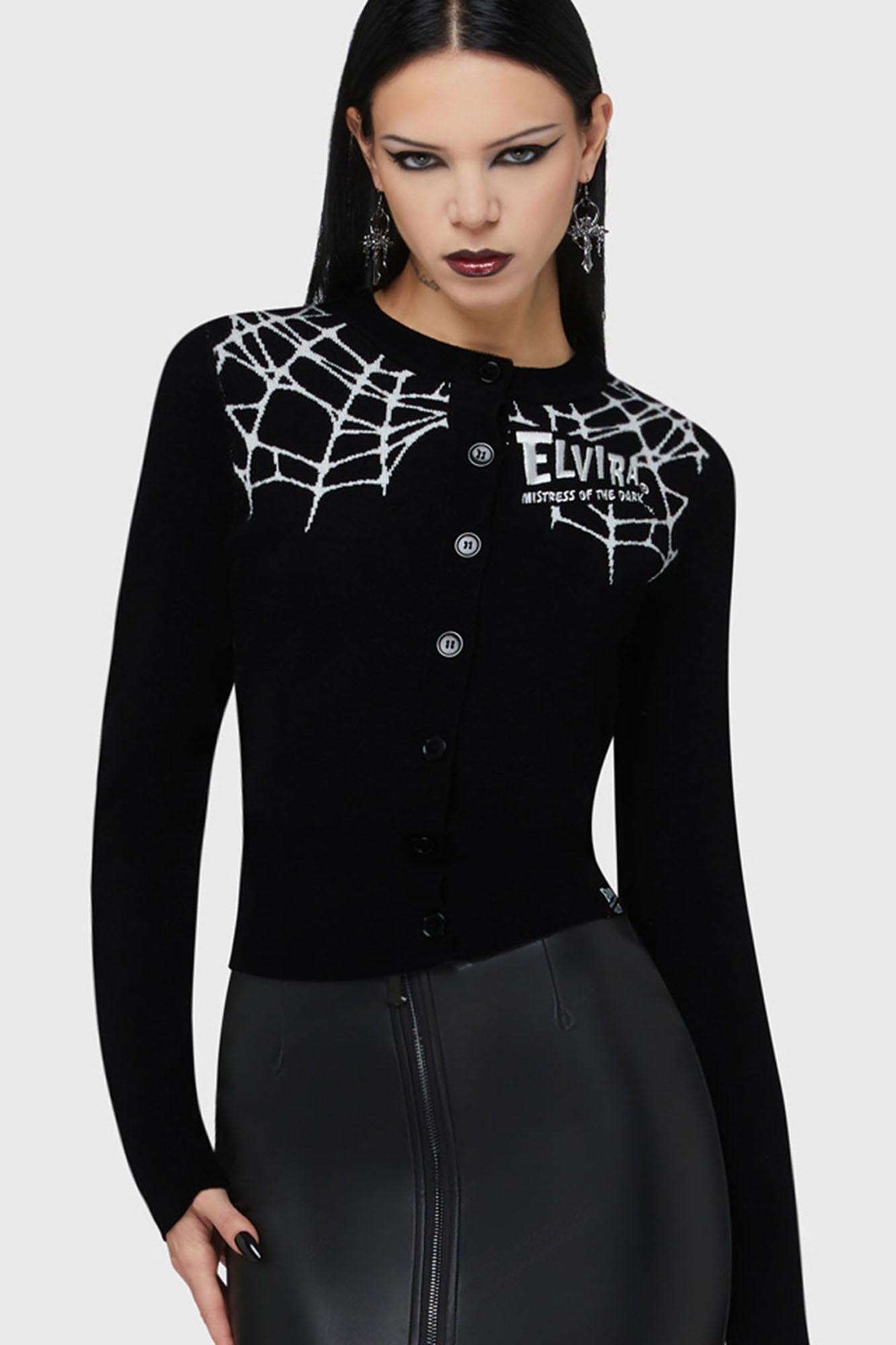 Web Of Lies Cardigan ‐ KILLSTAR