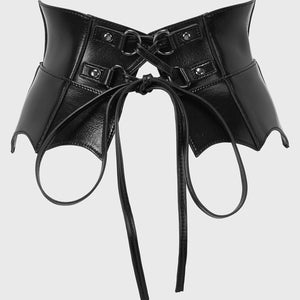 Wetland Bat Peplum Corset