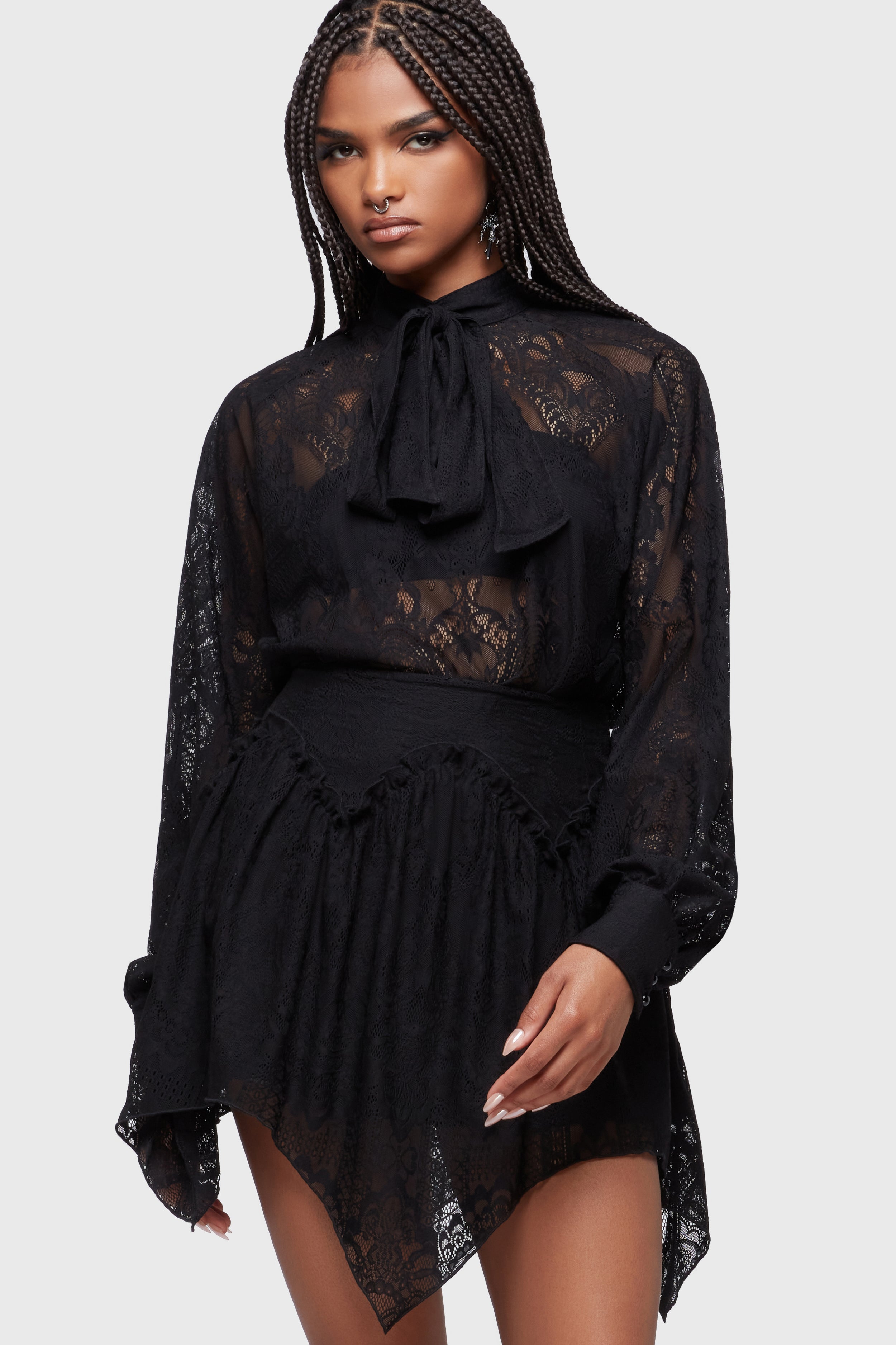 Wicked Waltz Mini Skirt ‐ KILLSTAR