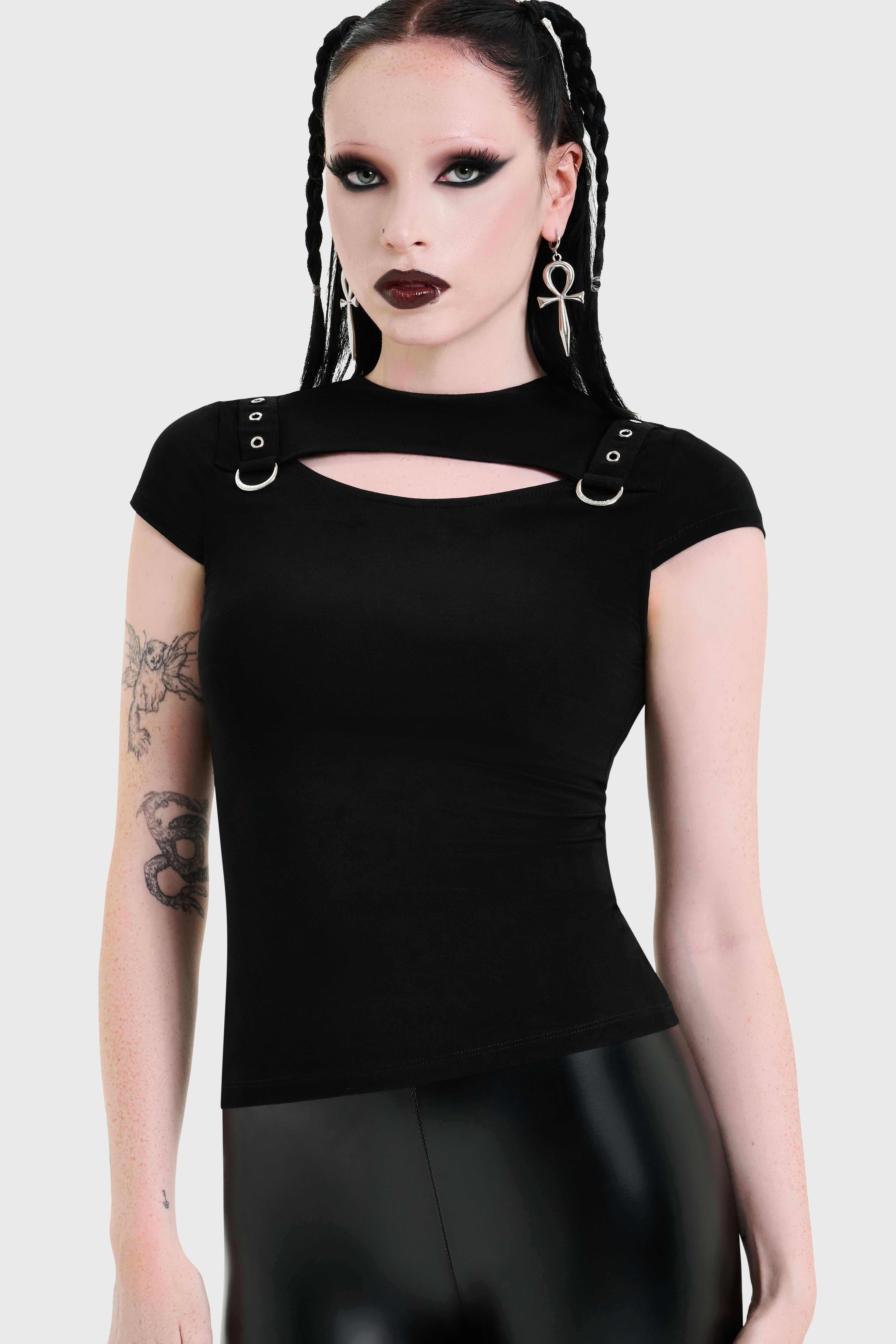 Xara Keyhole Top ‐ KILLSTAR
