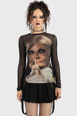 You're A Doll Mesh Top