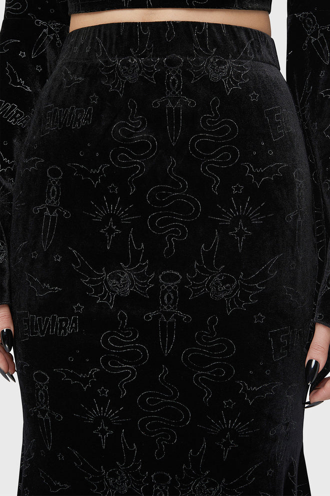 Yours Cruelly Maxi Skirt