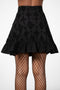 Amelie Flocked Mini Skirt