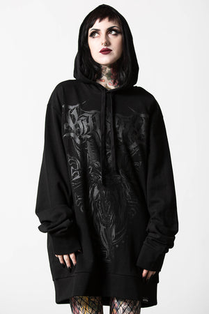 Bellow Longline Hoodie | Killstar